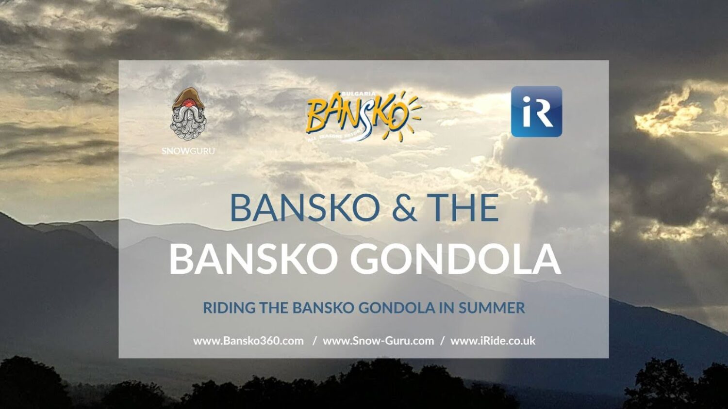Deepbluemedia video showing Bansko and the Bansko gondola