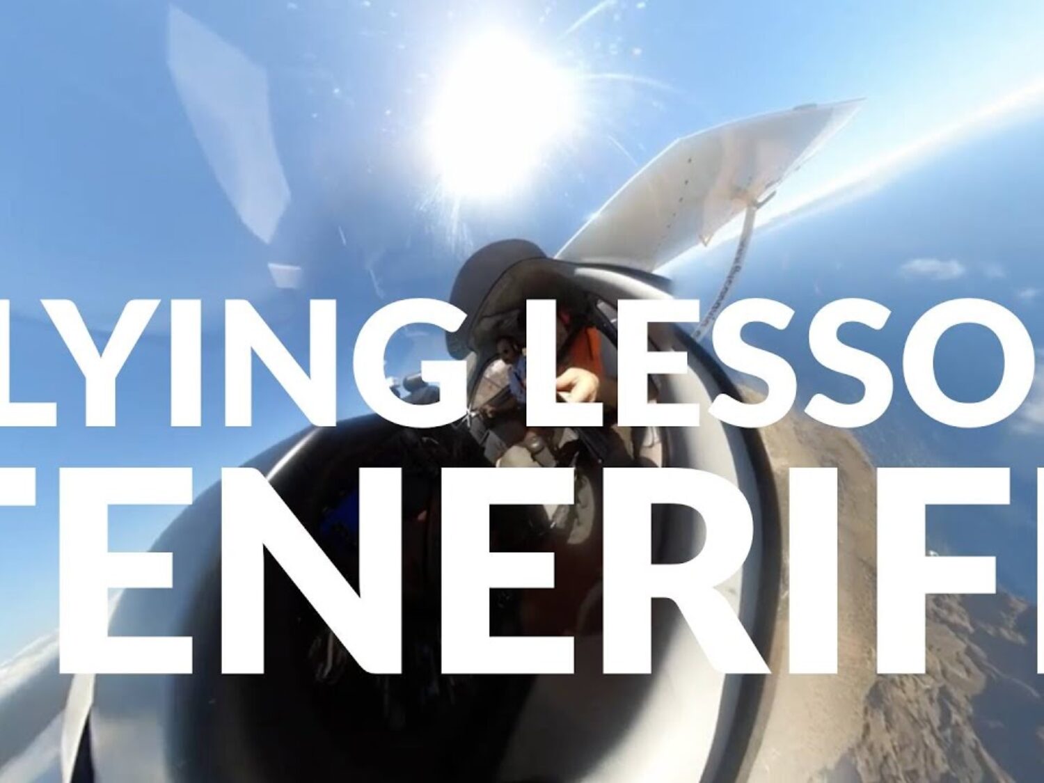 Tenerife video editors company Deepbluemedia produced this video showing flying lessons on Tenerife