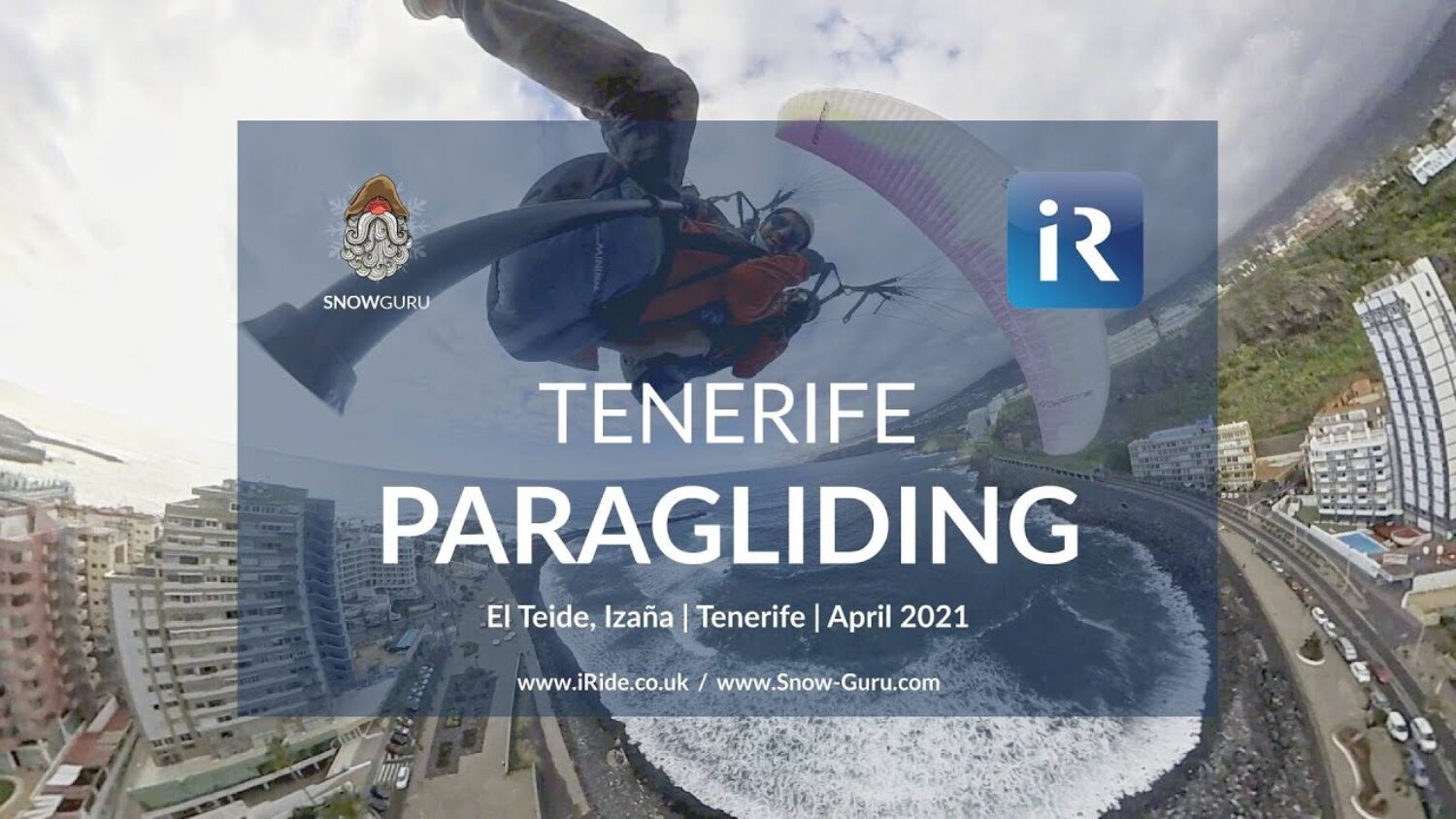 Tenerife paragliding video produced by Deepbluemedia